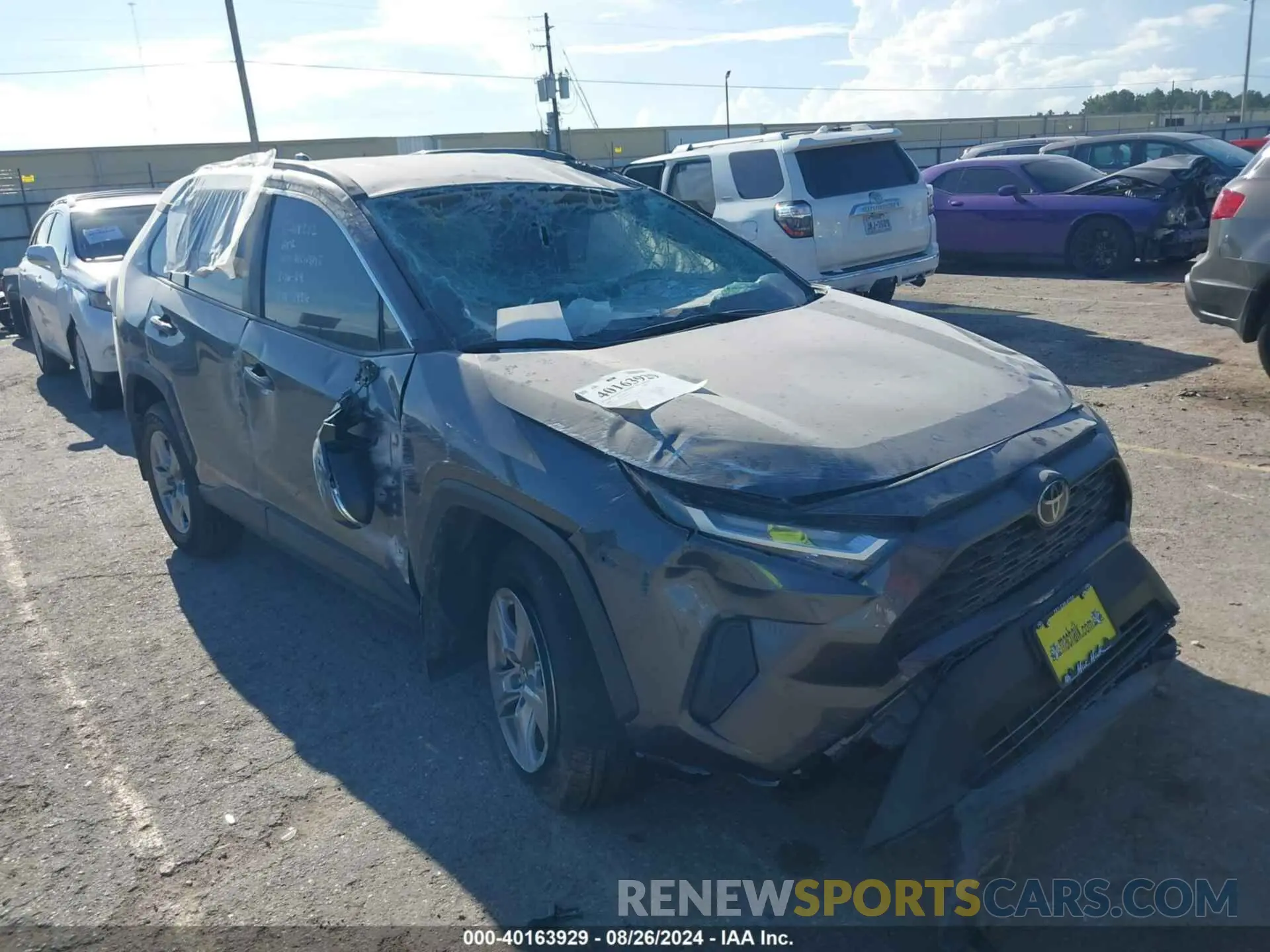 1 Photograph of a damaged car 2T3W1RFV6RC289426 TOYOTA RAV4 2024