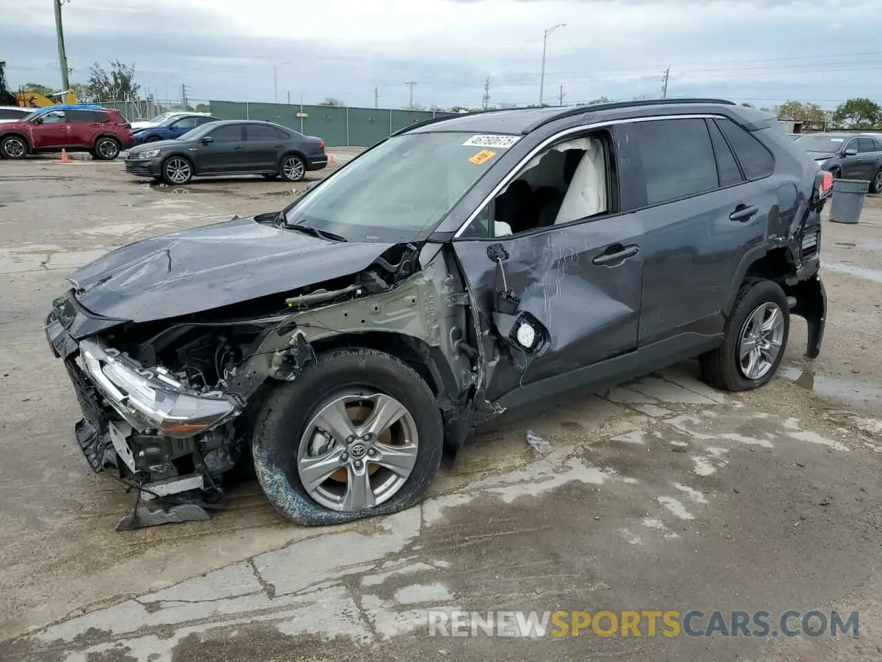 1 Photograph of a damaged car 2T3W1RFV6RC301509 TOYOTA RAV4 2024