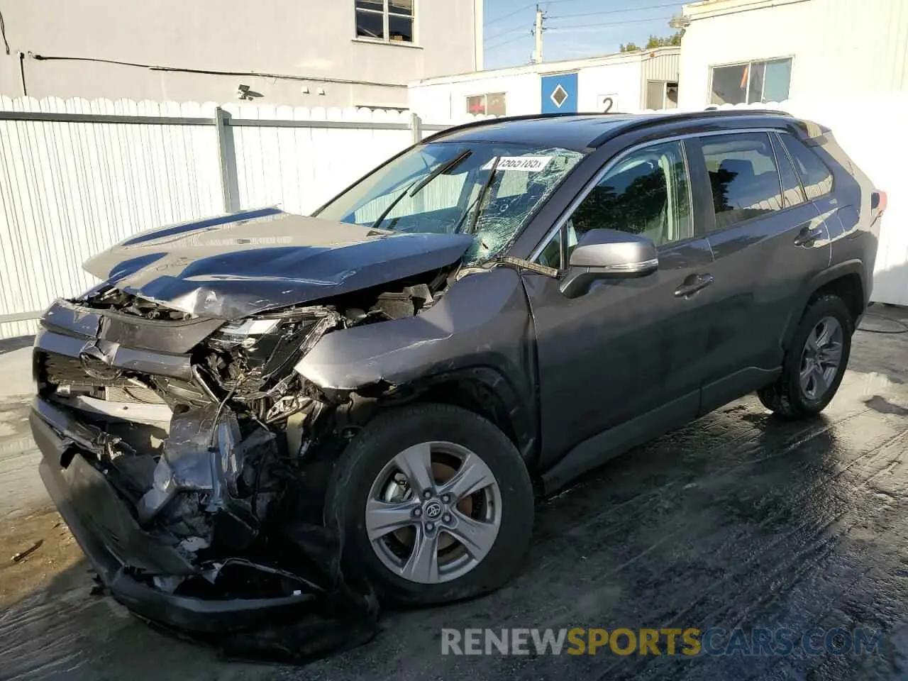 1 Photograph of a damaged car 2T3W1RFV6RW317708 TOYOTA RAV4 2024