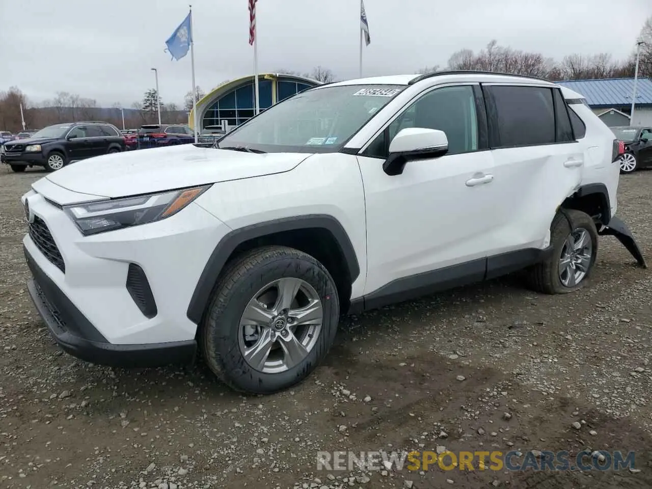 1 Photograph of a damaged car 2T3W1RFV6RW321032 TOYOTA RAV4 2024