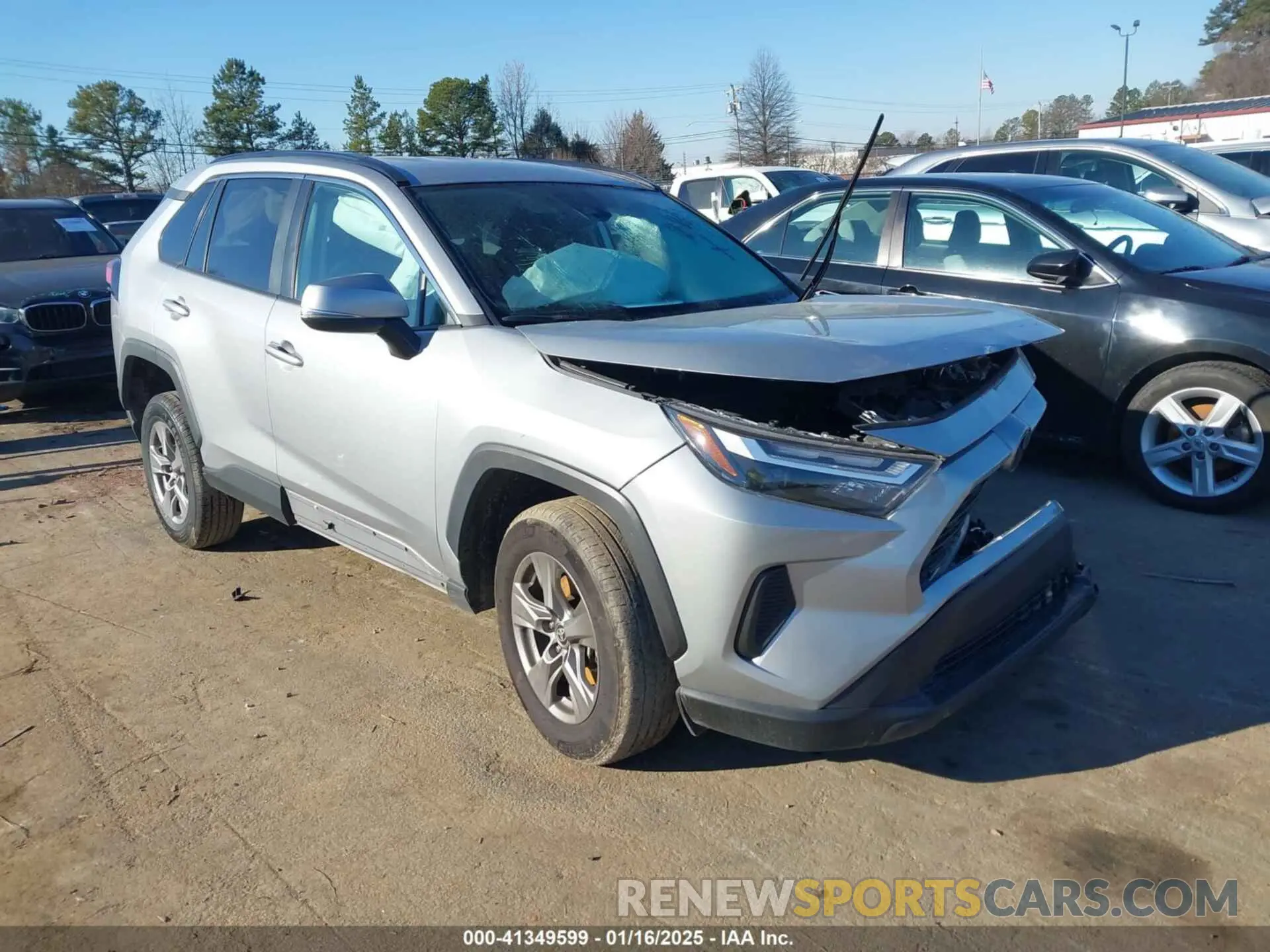 1 Photograph of a damaged car 2T3W1RFV6RW324870 TOYOTA RAV4 2024