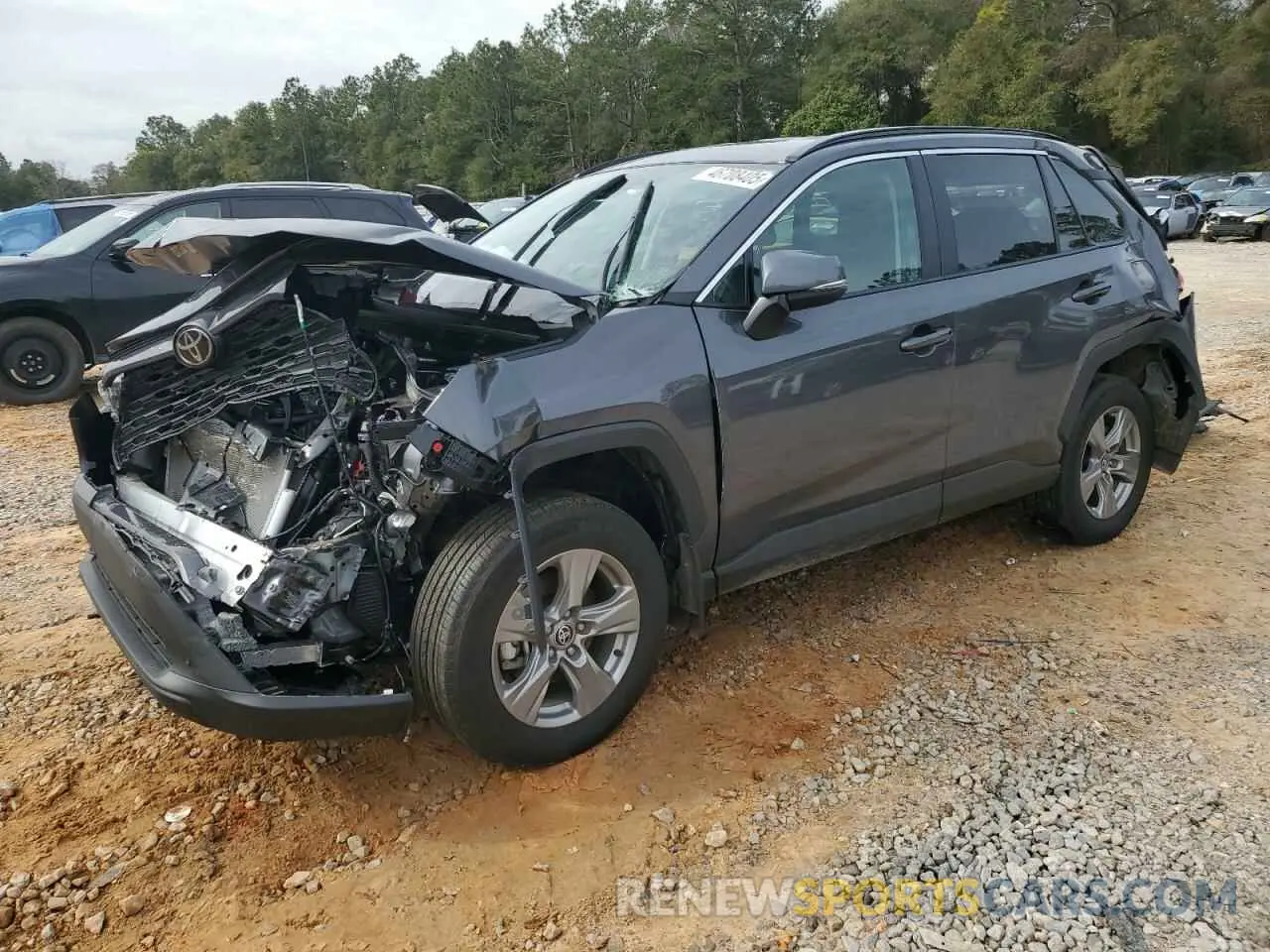 1 Photograph of a damaged car 2T3W1RFV6RW349249 TOYOTA RAV4 2024