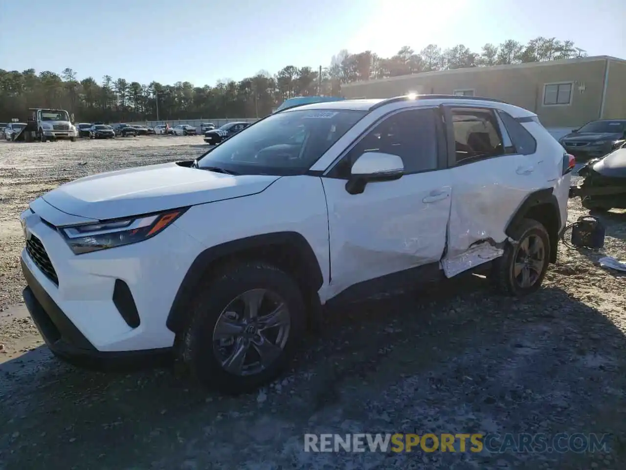 1 Photograph of a damaged car 2T3W1RFV7RC257830 TOYOTA RAV4 2024