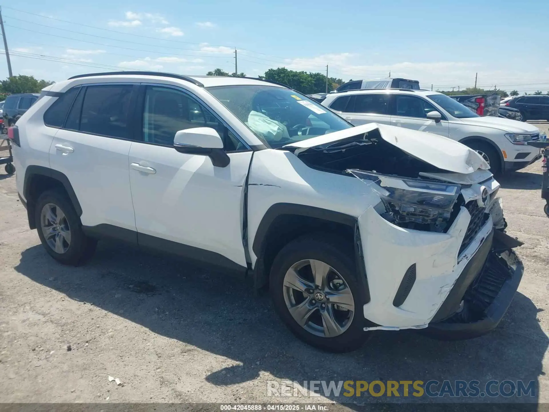 1 Photograph of a damaged car 2T3W1RFV7RC277494 TOYOTA RAV4 2024