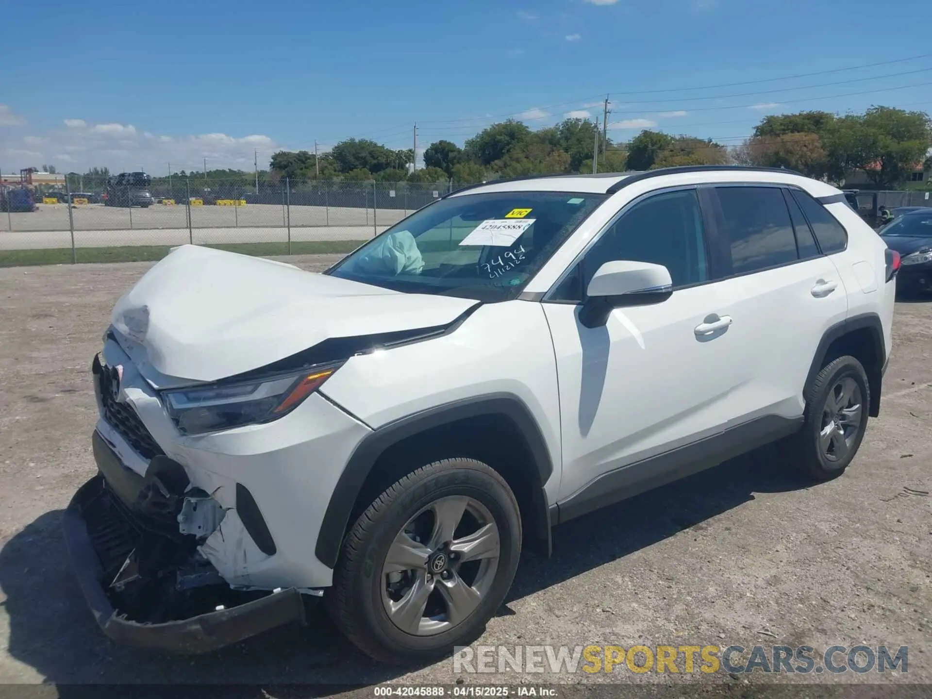 2 Photograph of a damaged car 2T3W1RFV7RC277494 TOYOTA RAV4 2024