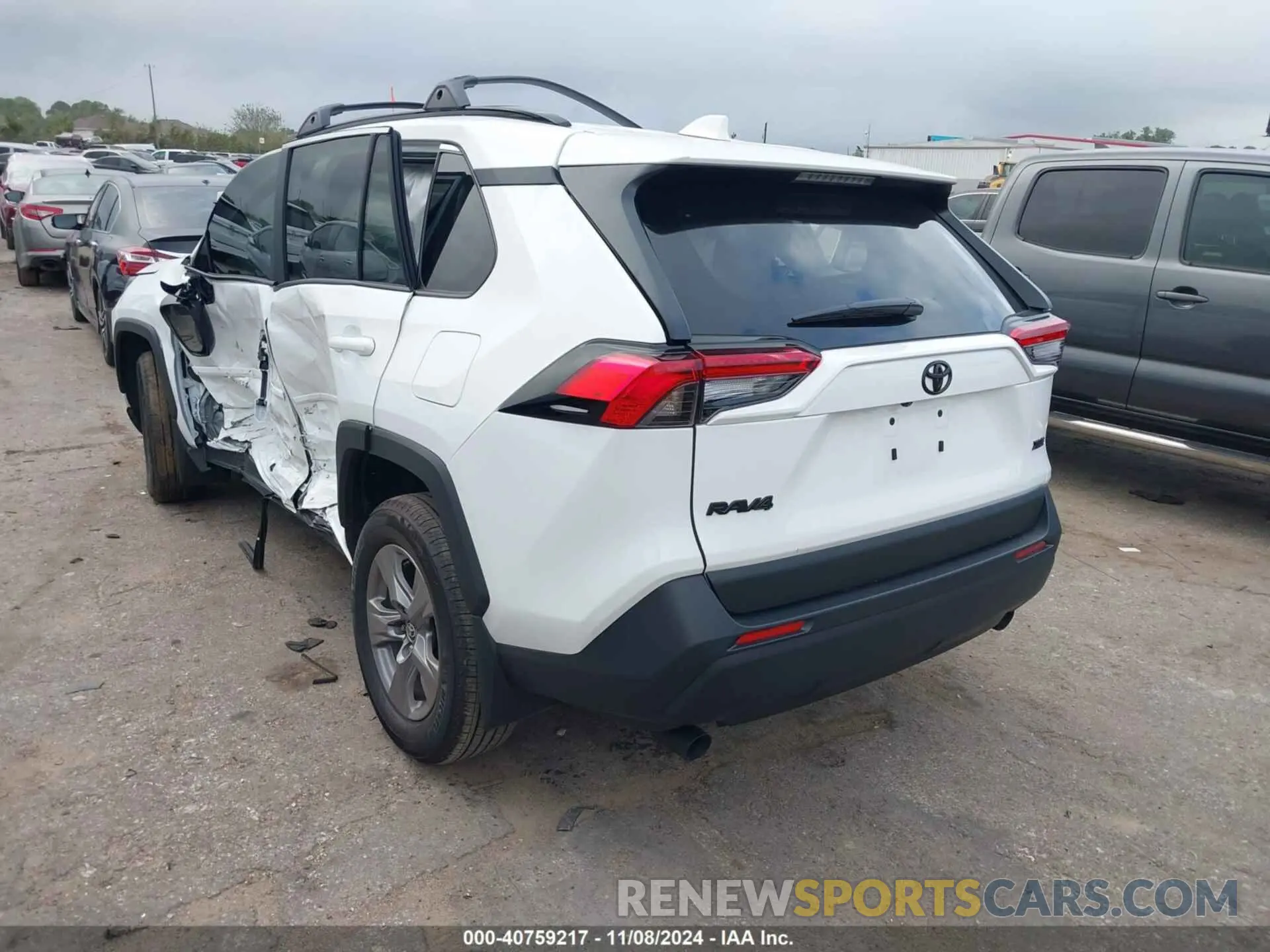 3 Photograph of a damaged car 2T3W1RFV7RC284414 TOYOTA RAV4 2024