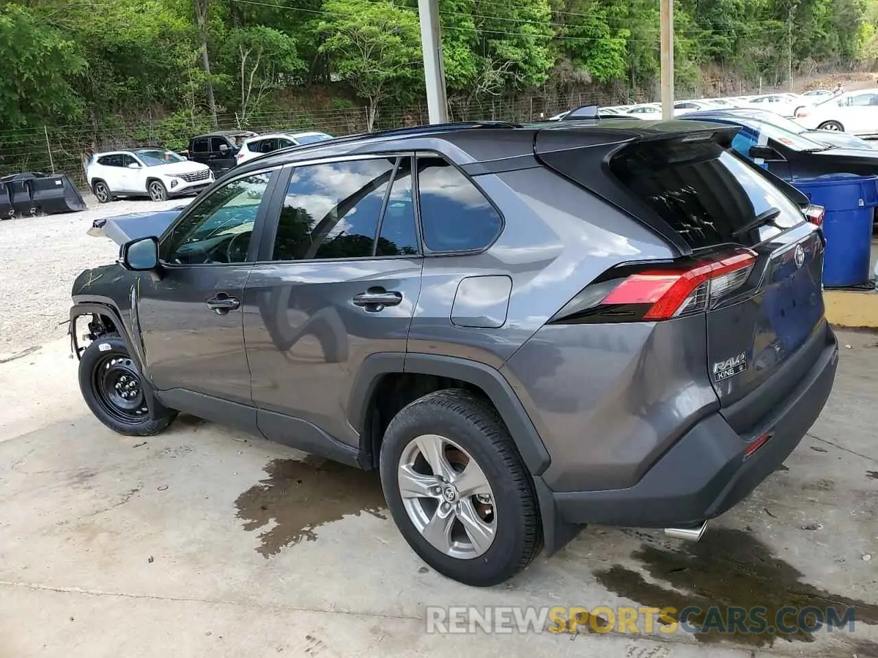 2 Photograph of a damaged car 2T3W1RFV7RC300580 TOYOTA RAV4 2024