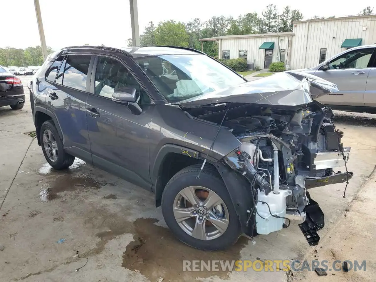 4 Photograph of a damaged car 2T3W1RFV7RC300580 TOYOTA RAV4 2024