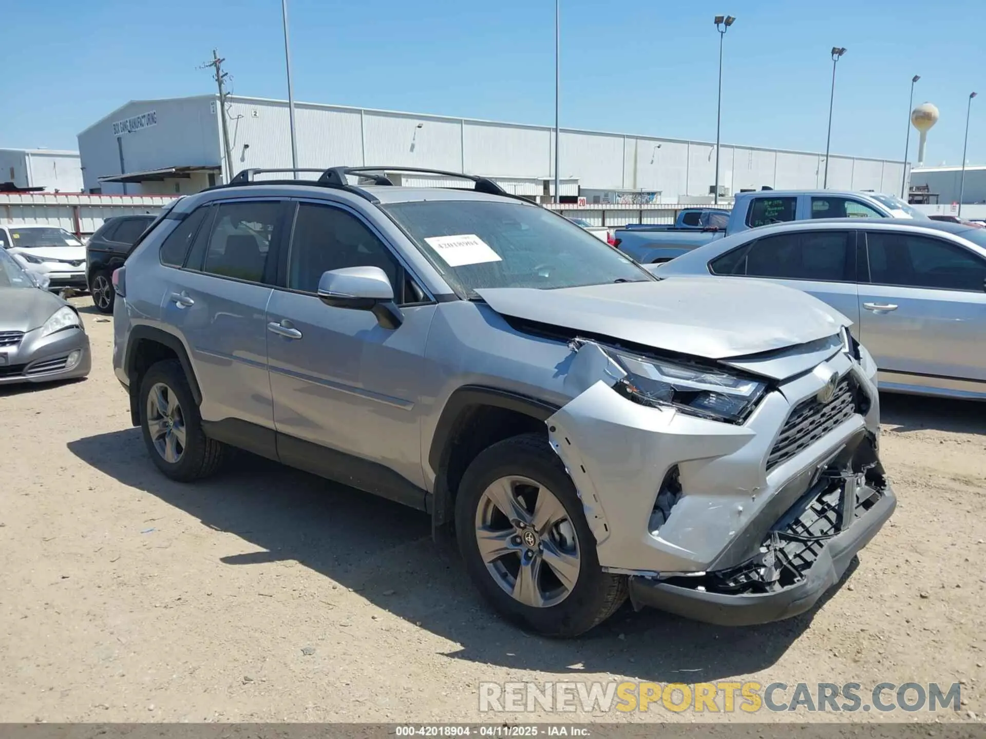 1 Photograph of a damaged car 2T3W1RFV7RW336140 TOYOTA RAV4 2024