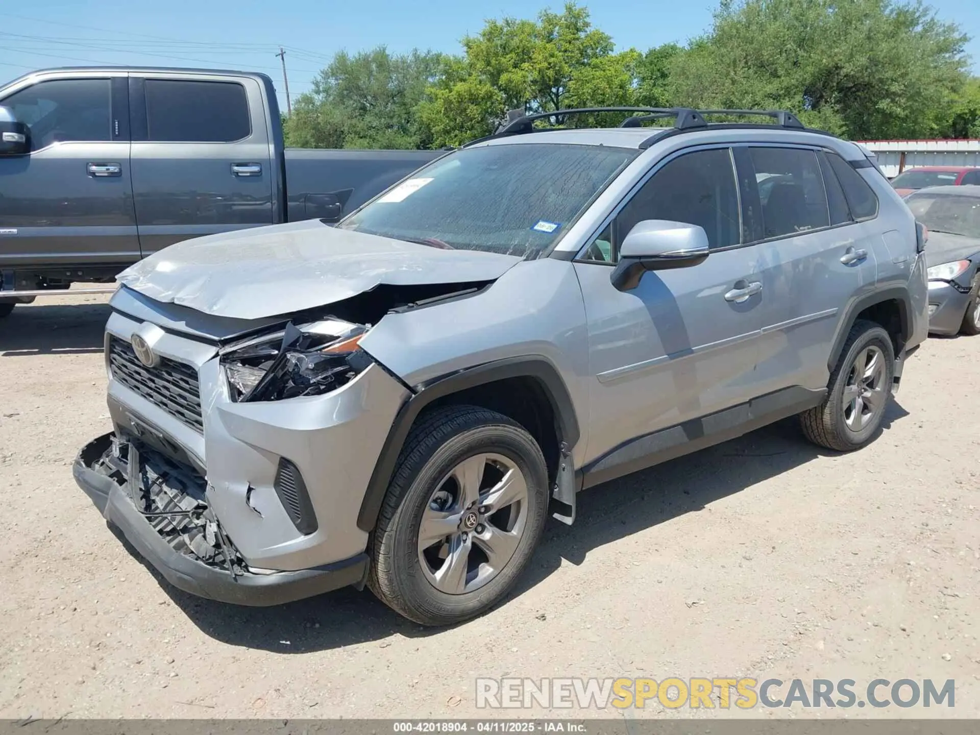 2 Photograph of a damaged car 2T3W1RFV7RW336140 TOYOTA RAV4 2024