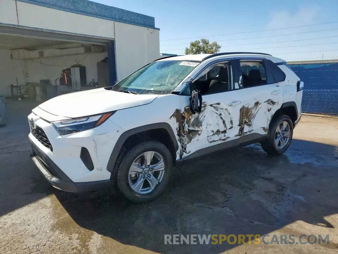 1 Photograph of a damaged car 2T3W1RFV7RW340009 TOYOTA RAV4 2024