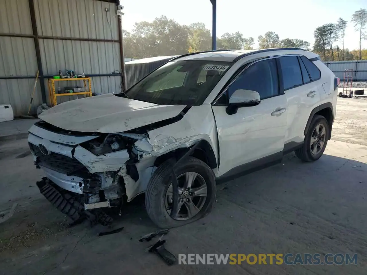 1 Photograph of a damaged car 2T3W1RFV8RC255956 TOYOTA RAV4 2024