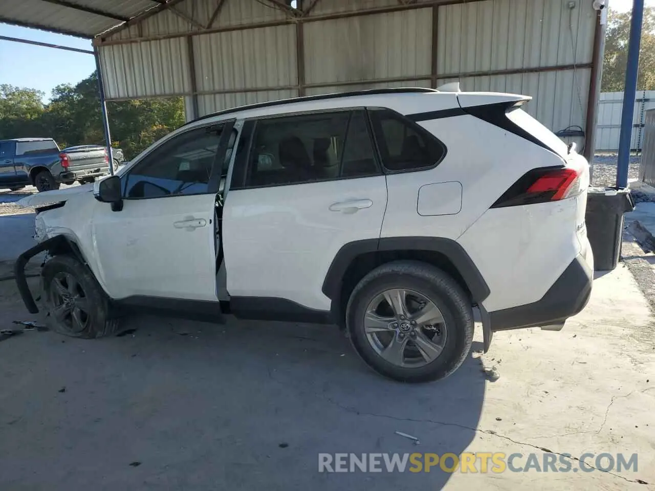 2 Photograph of a damaged car 2T3W1RFV8RC255956 TOYOTA RAV4 2024