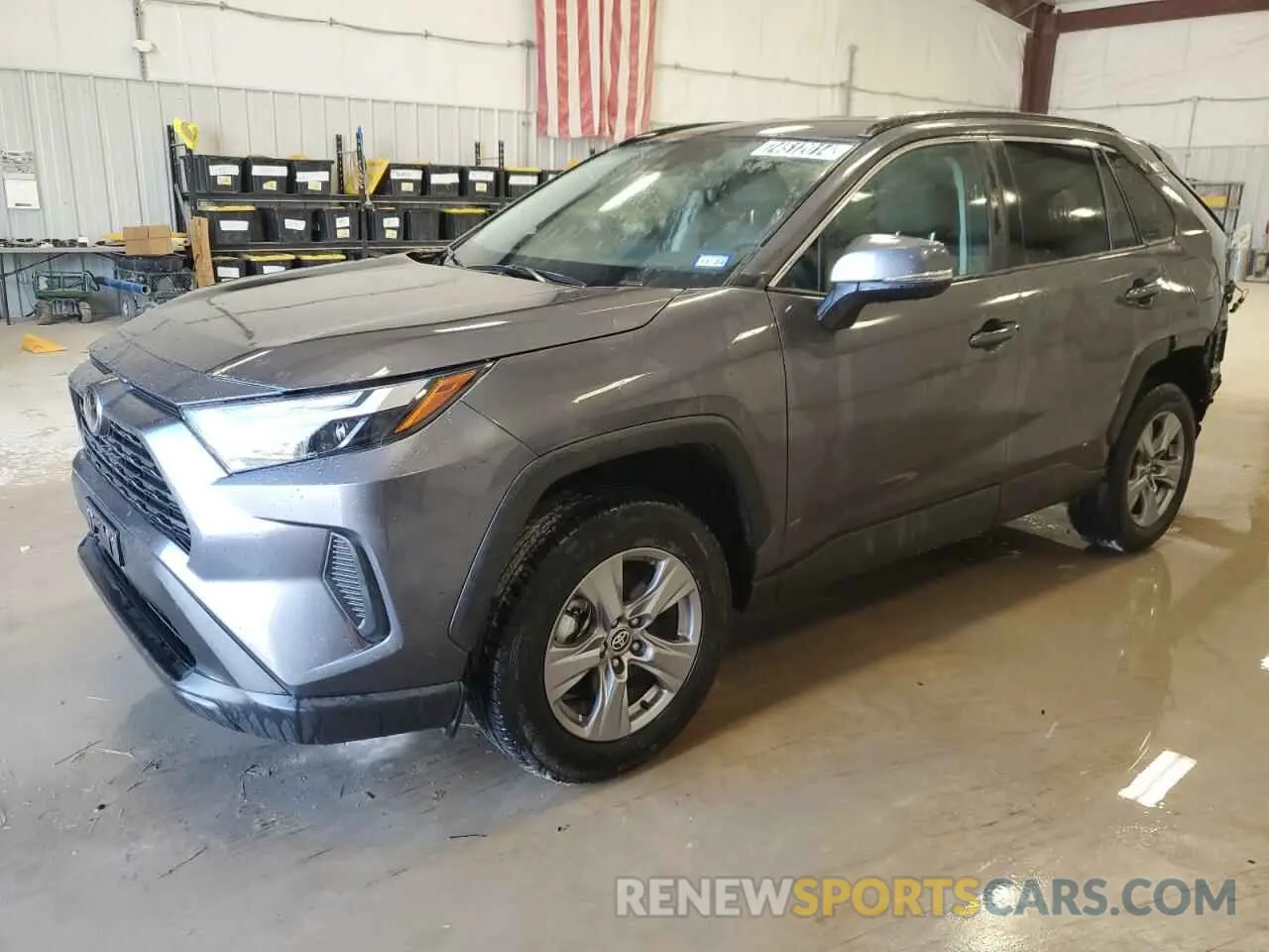 1 Photograph of a damaged car 2T3W1RFV8RC258873 TOYOTA RAV4 2024