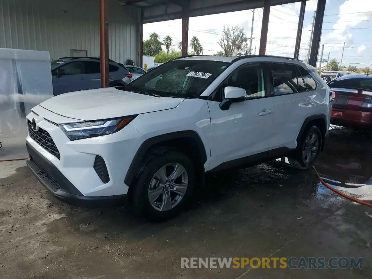 1 Photograph of a damaged car 2T3W1RFV8RC259876 TOYOTA RAV4 2024
