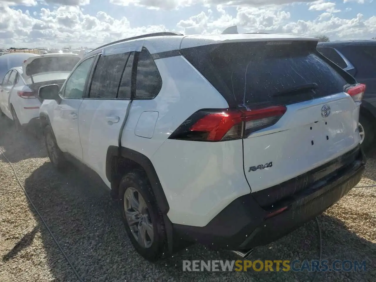 2 Photograph of a damaged car 2T3W1RFV8RC277889 TOYOTA RAV4 2024