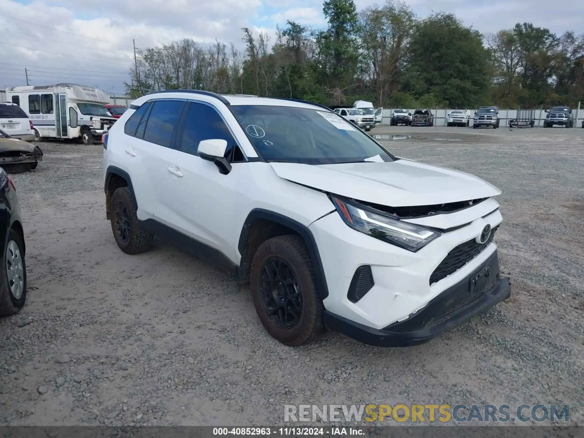 1 Photograph of a damaged car 2T3W1RFV8RW340682 TOYOTA RAV4 2024