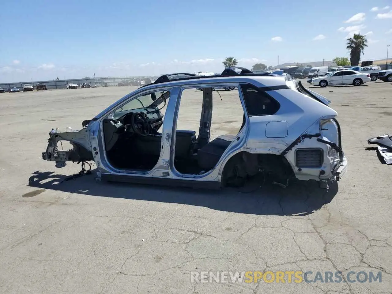 2 Photograph of a damaged car 2T3W1RFV8RW358003 TOYOTA RAV4 2024