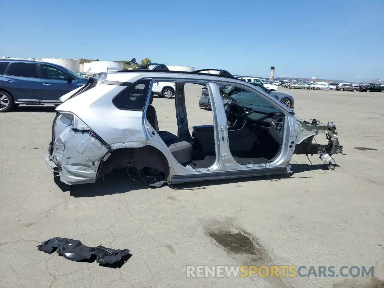 3 Photograph of a damaged car 2T3W1RFV8RW358003 TOYOTA RAV4 2024