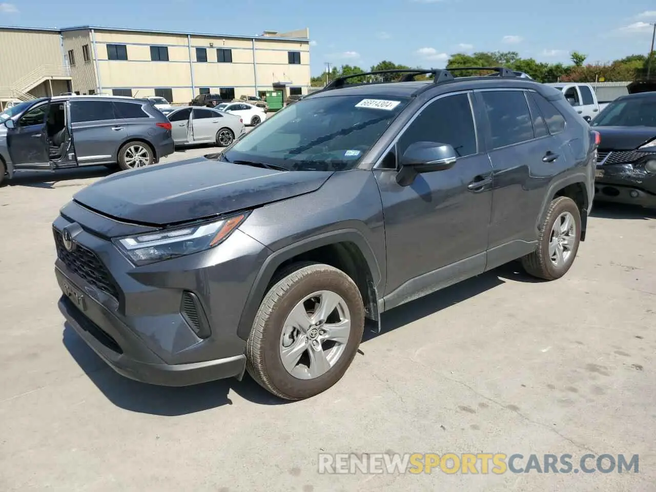 1 Photograph of a damaged car 2T3W1RFV9RC274841 TOYOTA RAV4 2024