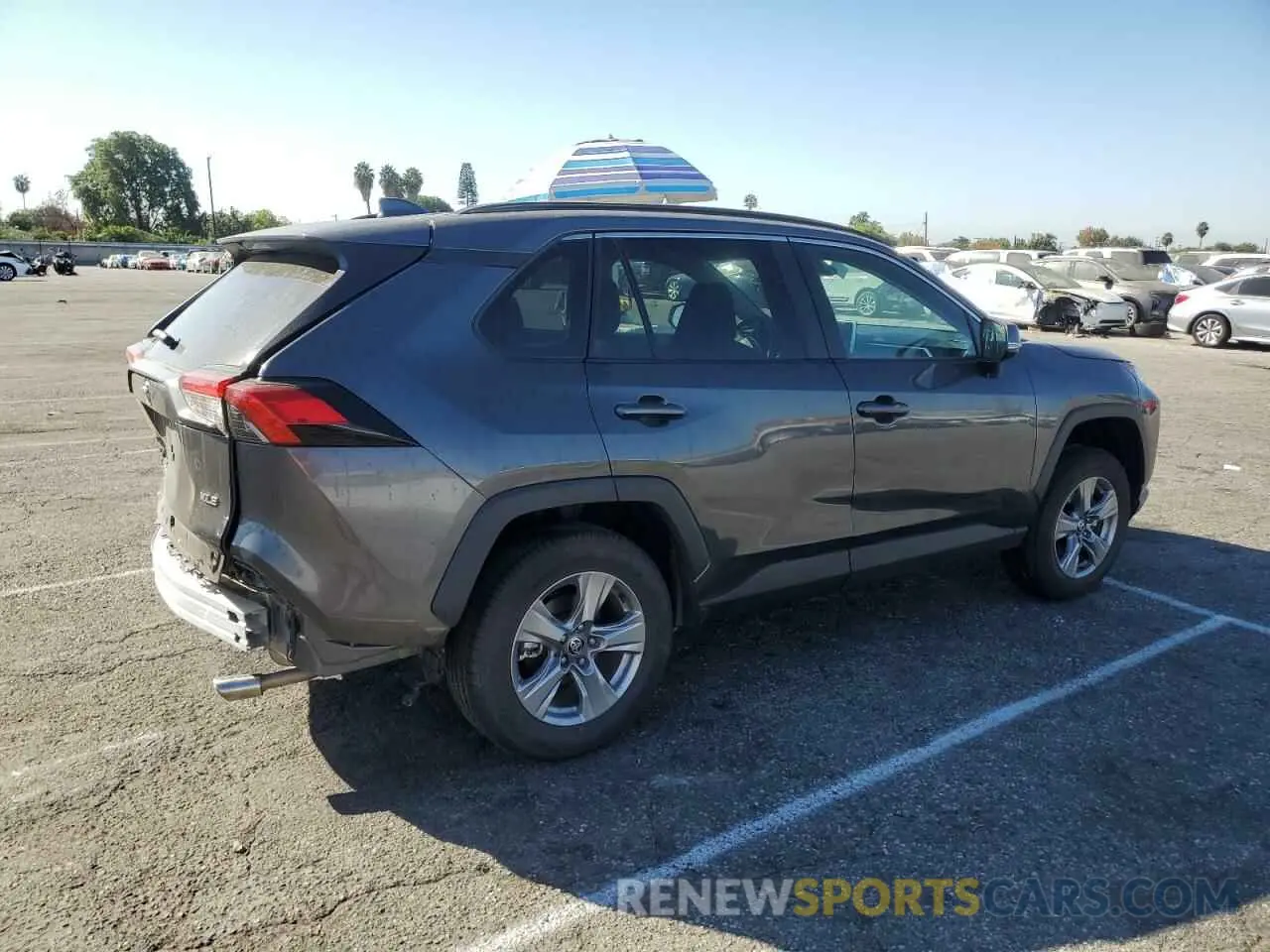 3 Photograph of a damaged car 2T3W1RFV9RC281370 TOYOTA RAV4 2024