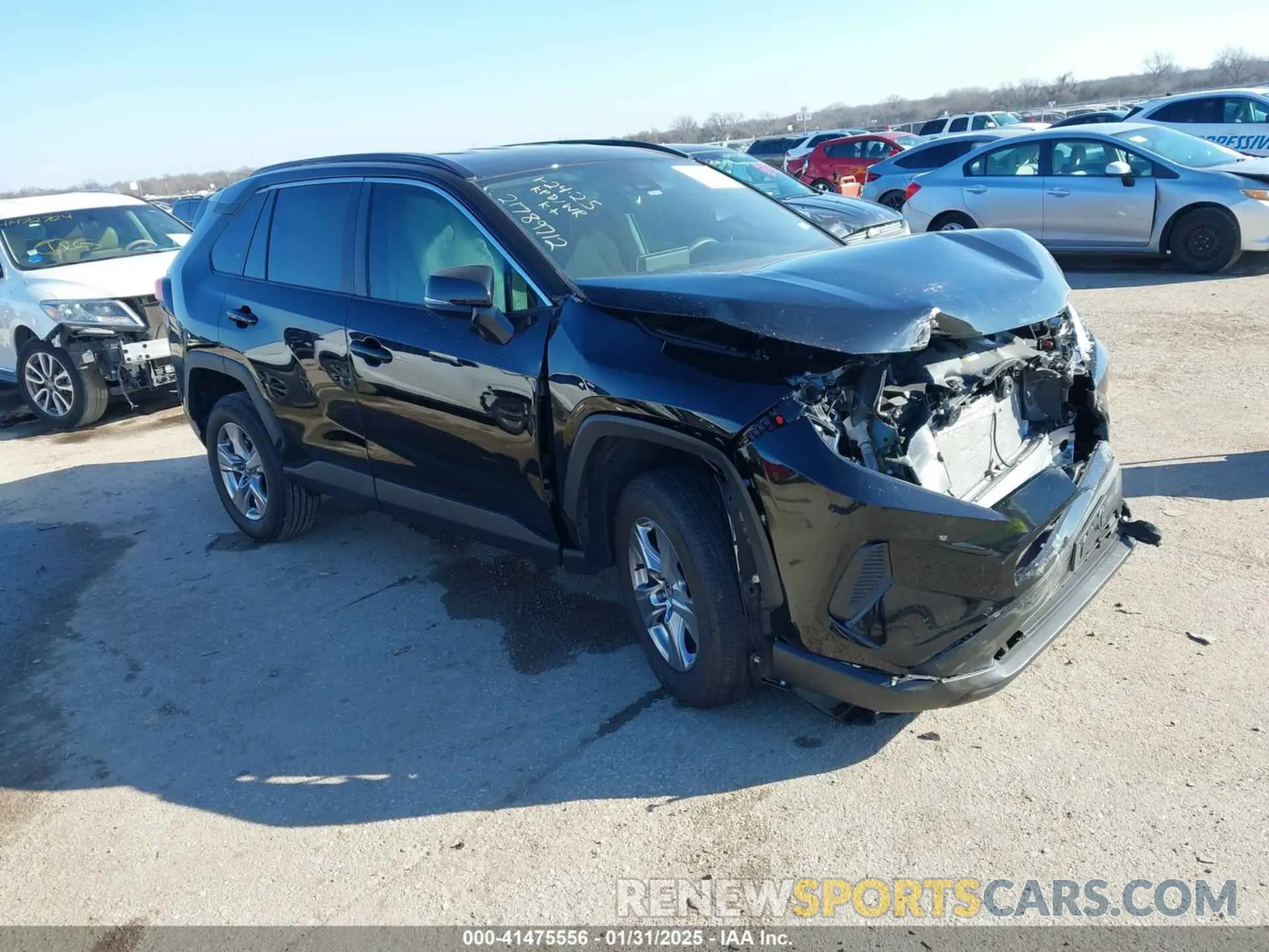 1 Photograph of a damaged car 2T3W1RFV9RC293146 TOYOTA RAV4 2024