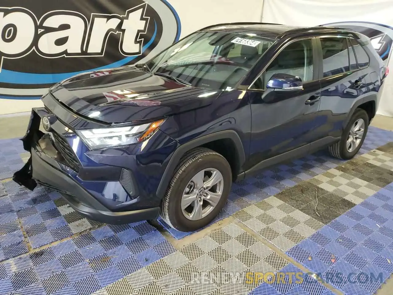 1 Photograph of a damaged car 2T3W1RFV9RW333868 TOYOTA RAV4 2024