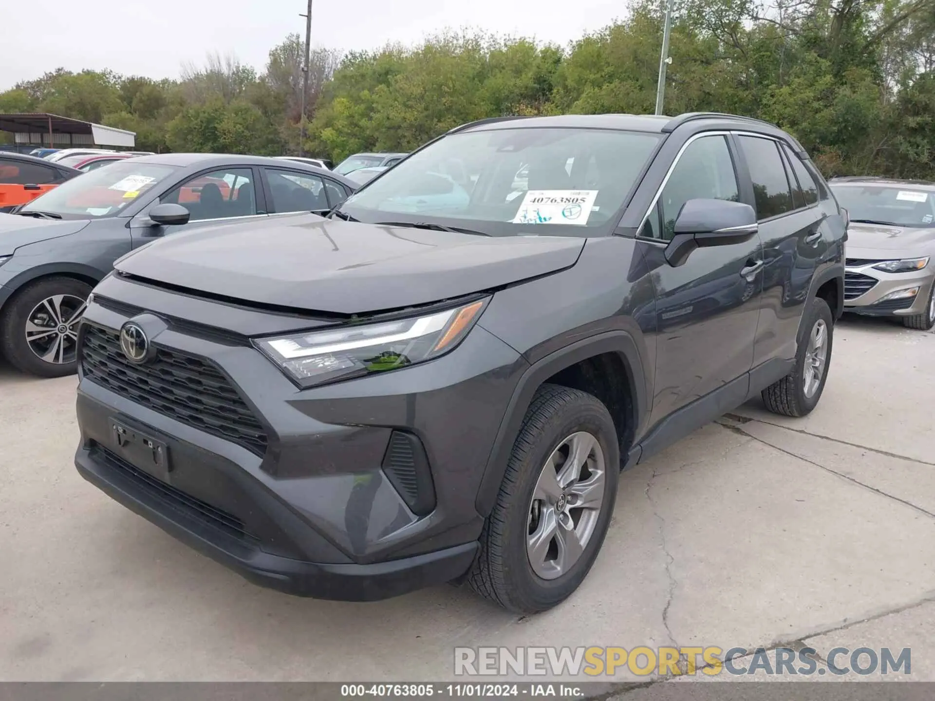2 Photograph of a damaged car 2T3W1RFV9RW334499 TOYOTA RAV4 2024