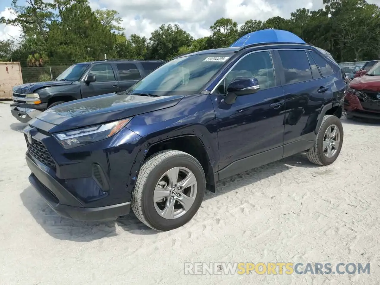 1 Photograph of a damaged car 2T3W1RFV9RW343803 TOYOTA RAV4 2024