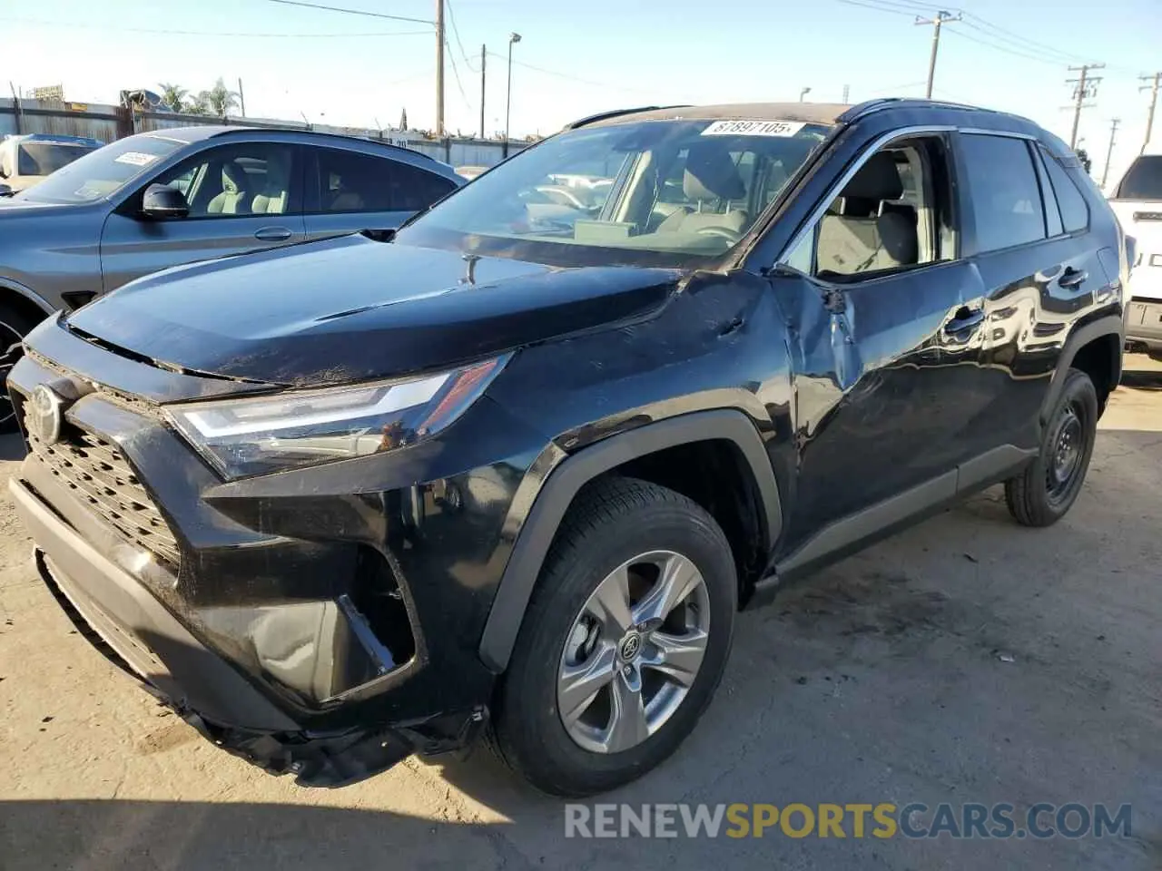 1 Photograph of a damaged car 2T3W1RFV9RW344949 TOYOTA RAV4 2024