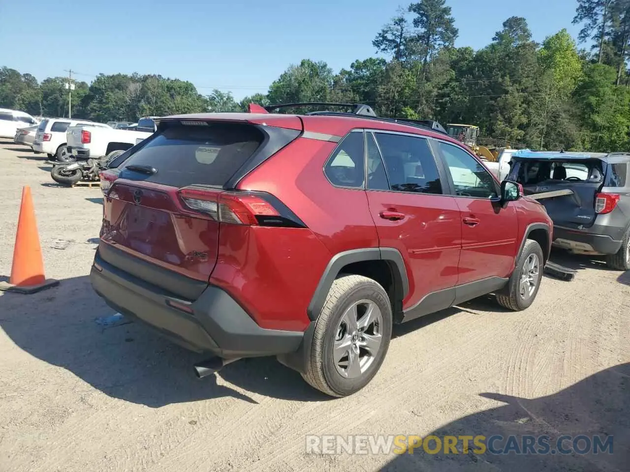 3 Photograph of a damaged car 2T3W1RFV9RW345826 TOYOTA RAV4 2024