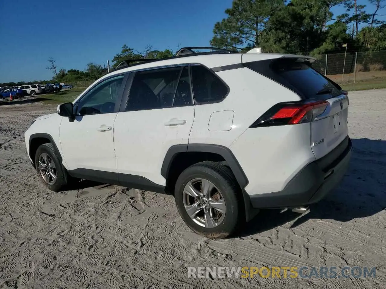2 Photograph of a damaged car 2T3W1RFVXRC267624 TOYOTA RAV4 2024