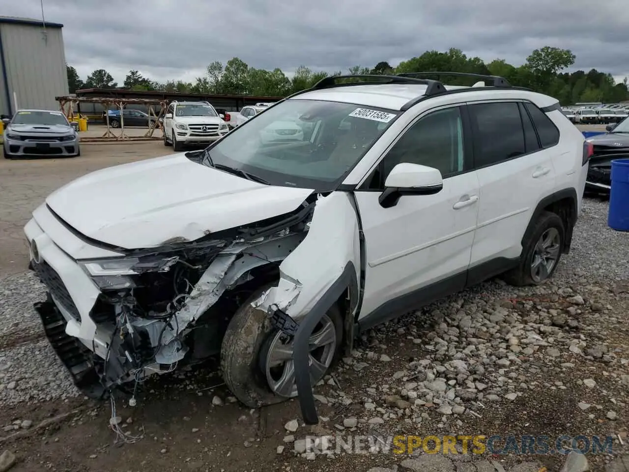 1 Photograph of a damaged car 2T3W1RFVXRC298050 TOYOTA RAV4 2024