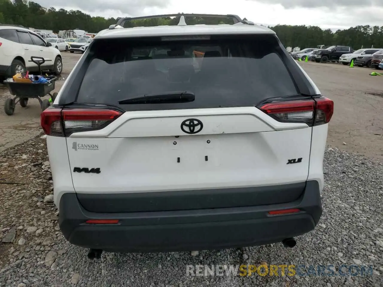 6 Photograph of a damaged car 2T3W1RFVXRC298050 TOYOTA RAV4 2024