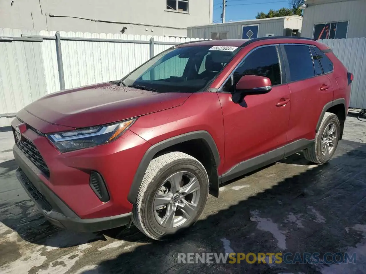 1 Photograph of a damaged car 2T3W1RFVXRW301589 TOYOTA RAV4 2024