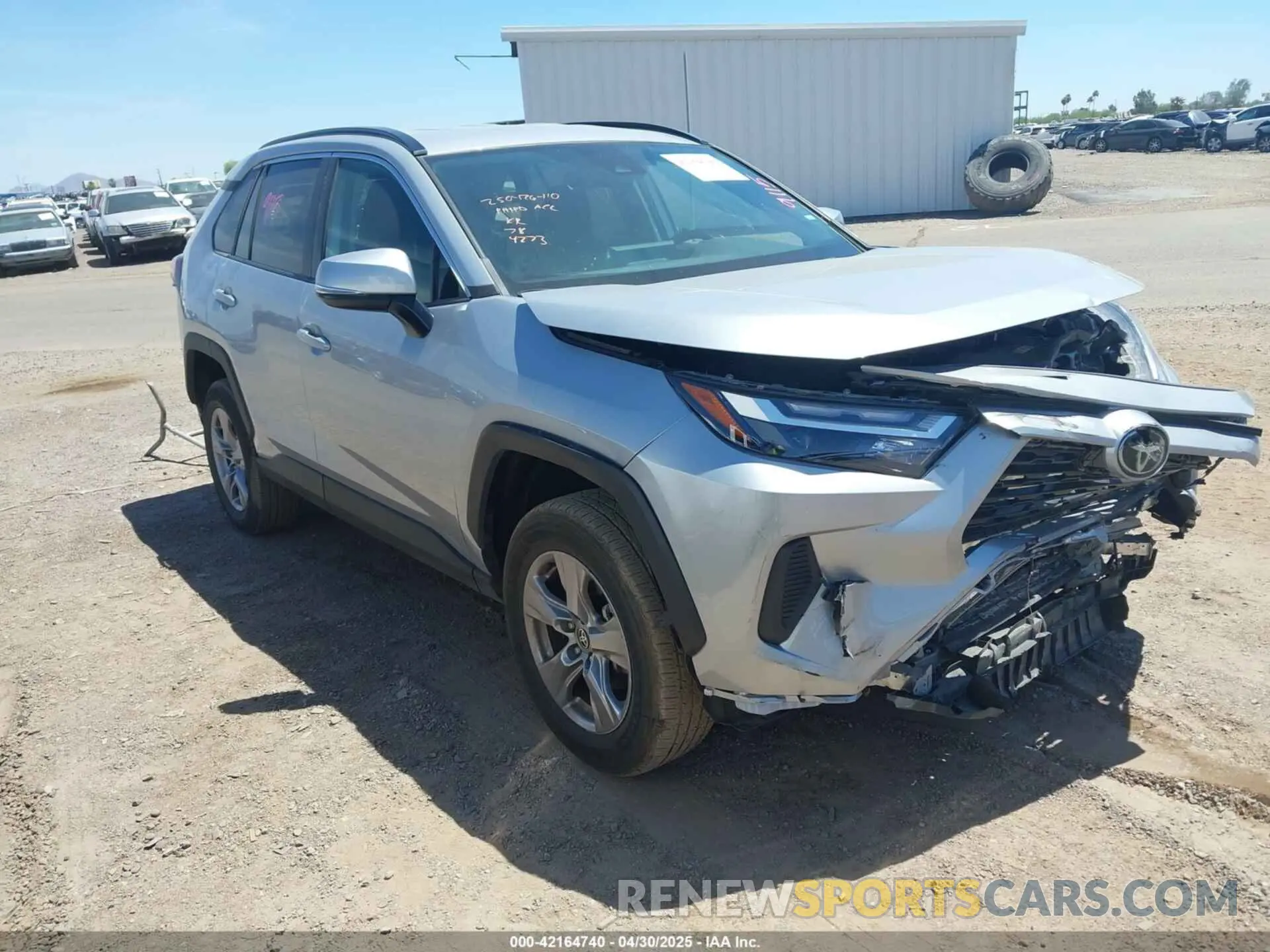 1 Photograph of a damaged car 2T3W1RFVXRW324273 TOYOTA RAV4 2024