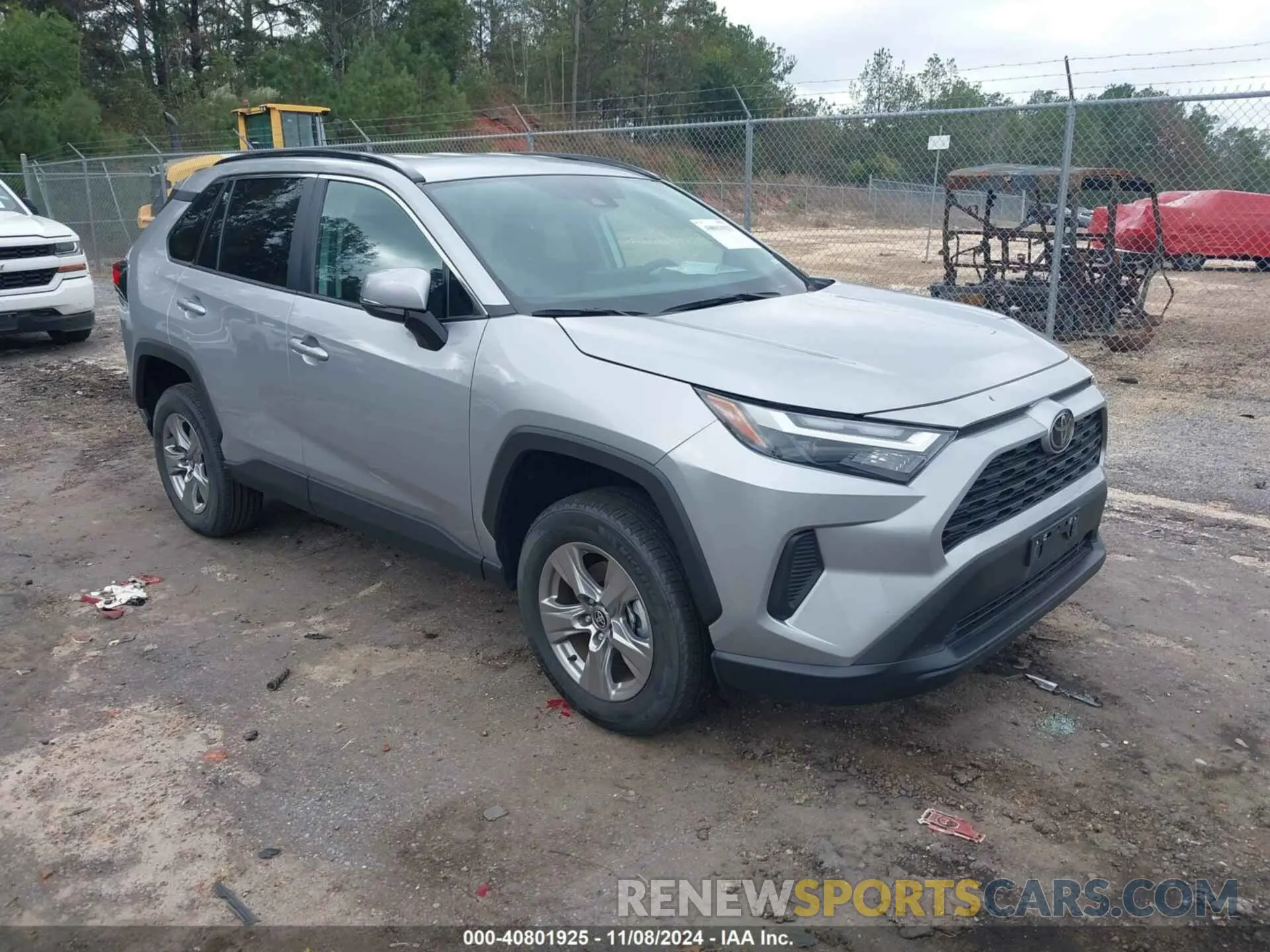 1 Photograph of a damaged car 2T3W1RFVXRW325374 TOYOTA RAV4 2024