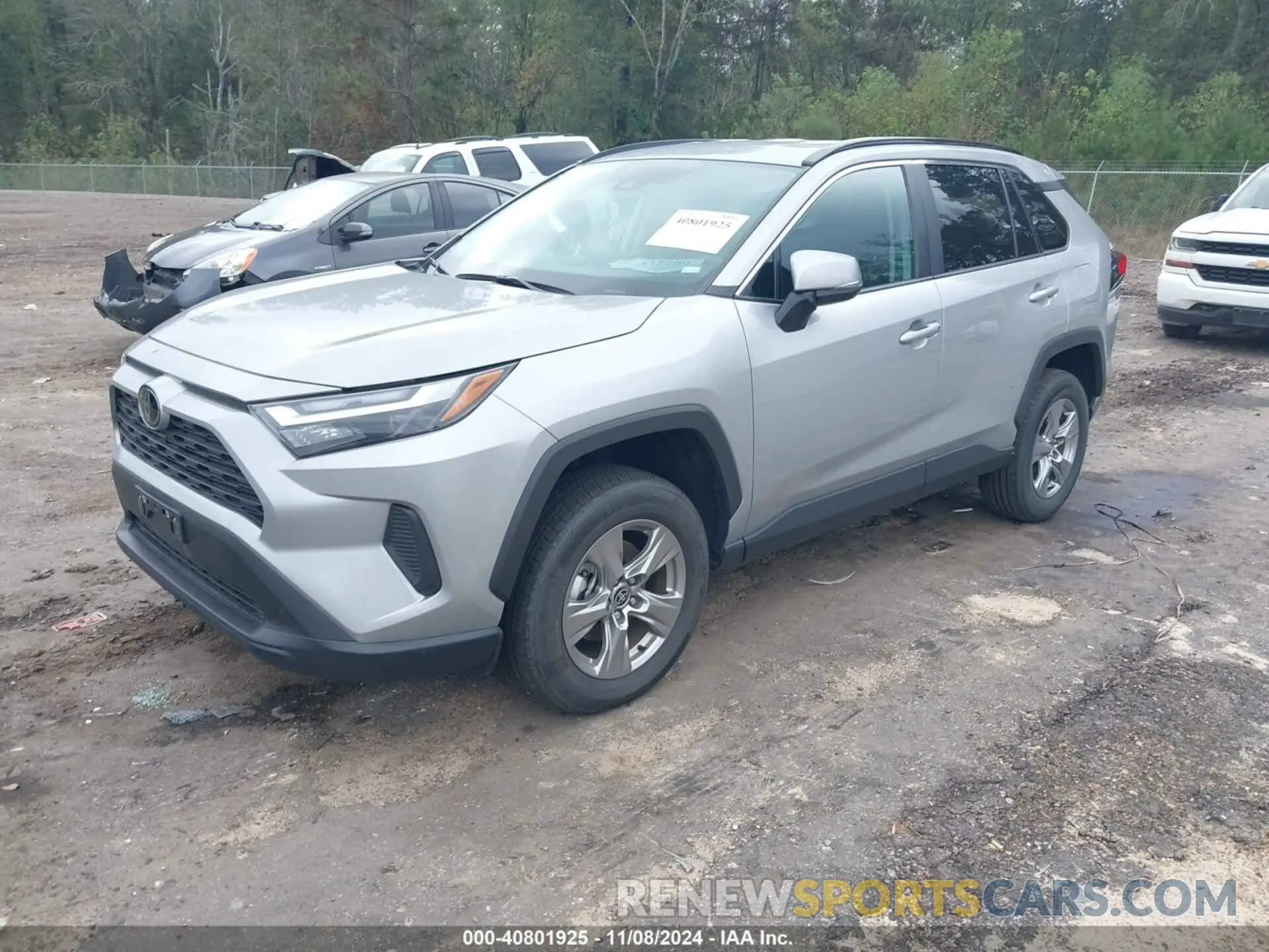 2 Photograph of a damaged car 2T3W1RFVXRW325374 TOYOTA RAV4 2024