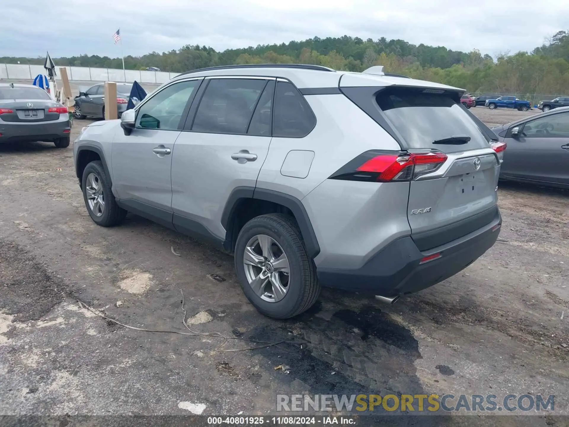 3 Photograph of a damaged car 2T3W1RFVXRW325374 TOYOTA RAV4 2024