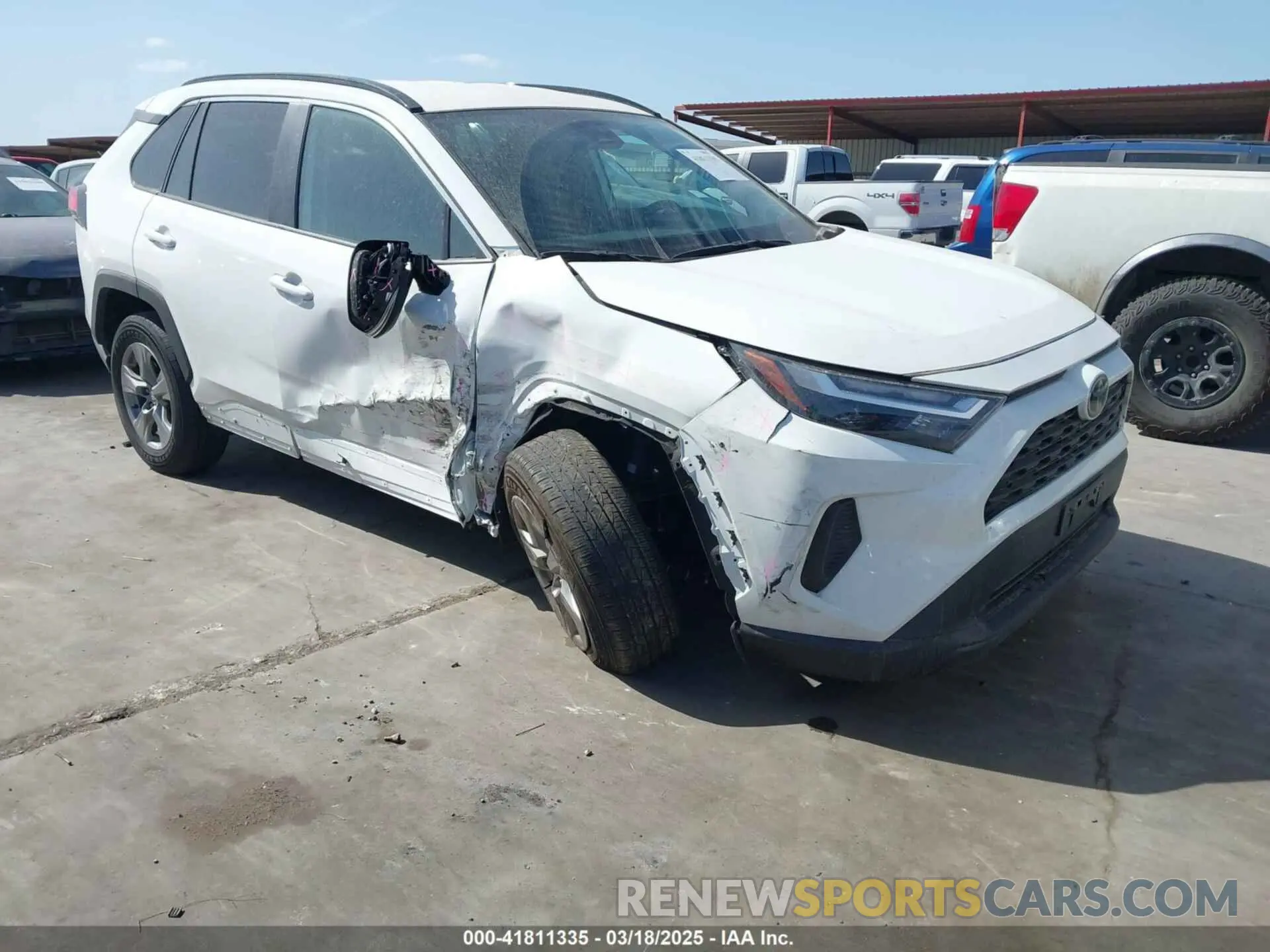 1 Photograph of a damaged car 2T3W1RFVXRW325990 TOYOTA RAV4 2024