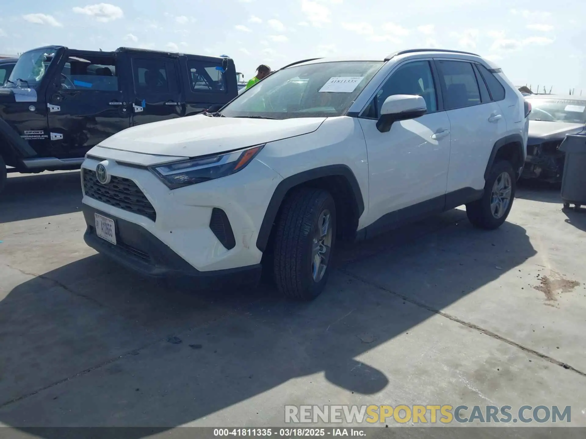 2 Photograph of a damaged car 2T3W1RFVXRW325990 TOYOTA RAV4 2024