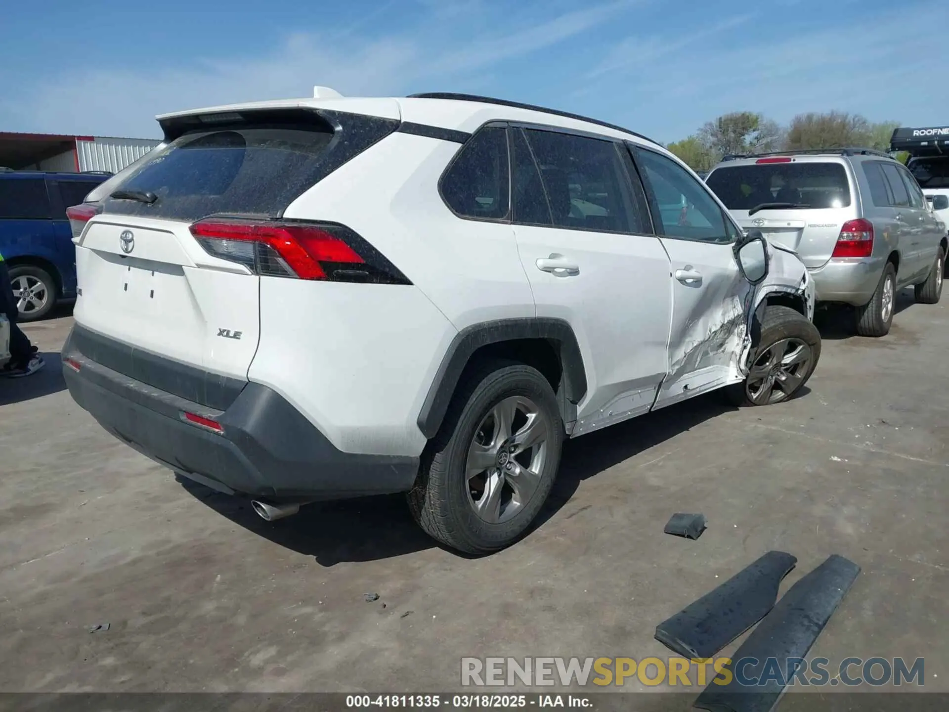 4 Photograph of a damaged car 2T3W1RFVXRW325990 TOYOTA RAV4 2024
