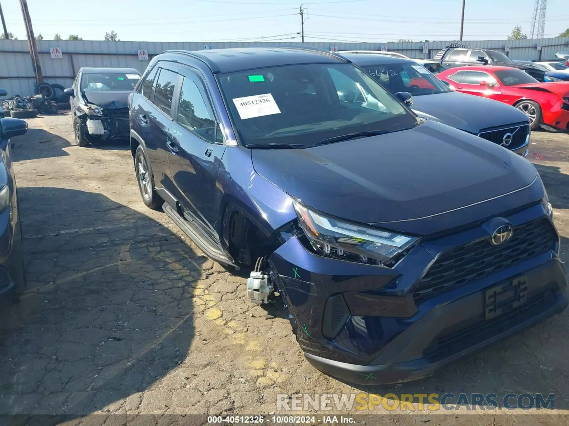1 Photograph of a damaged car 2T3W1RFVXRW327271 TOYOTA RAV4 2024
