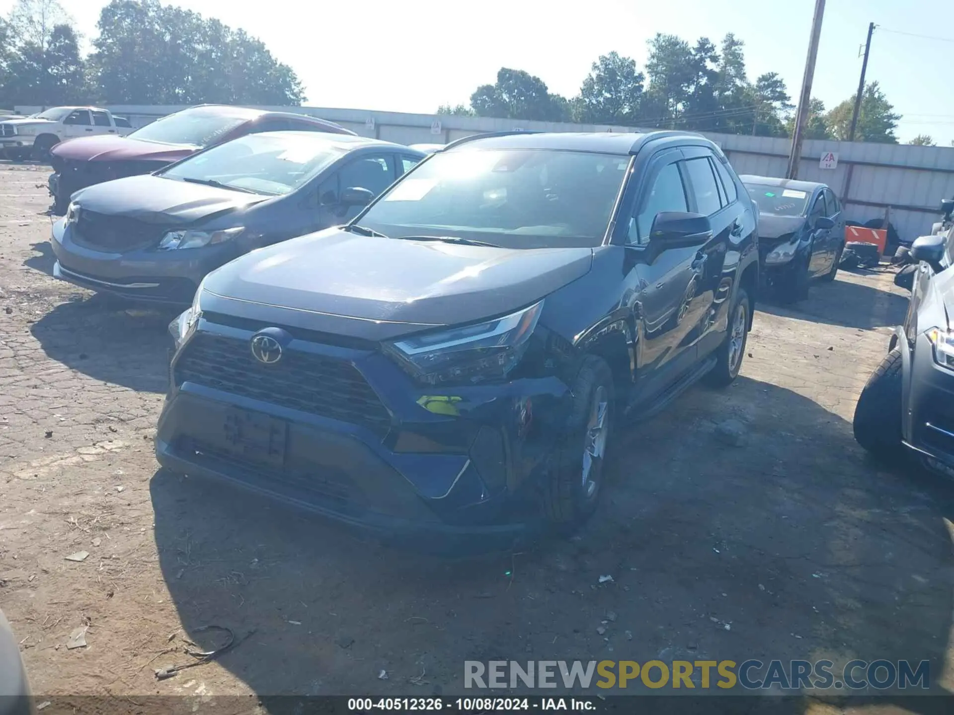 2 Photograph of a damaged car 2T3W1RFVXRW327271 TOYOTA RAV4 2024