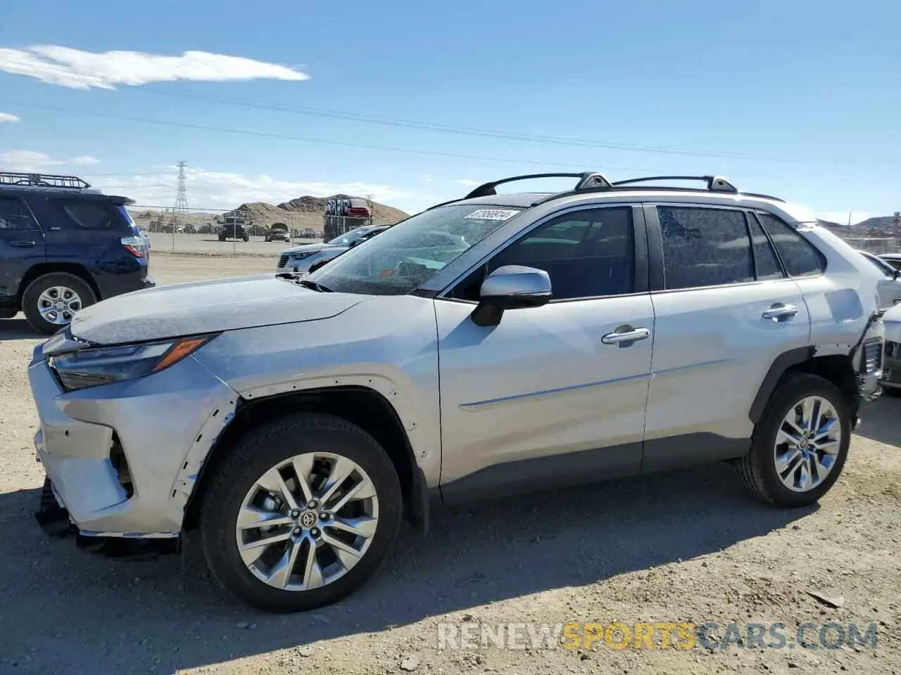 1 Photograph of a damaged car 2T3Y1RFV5RC280953 TOYOTA RAV4 2024