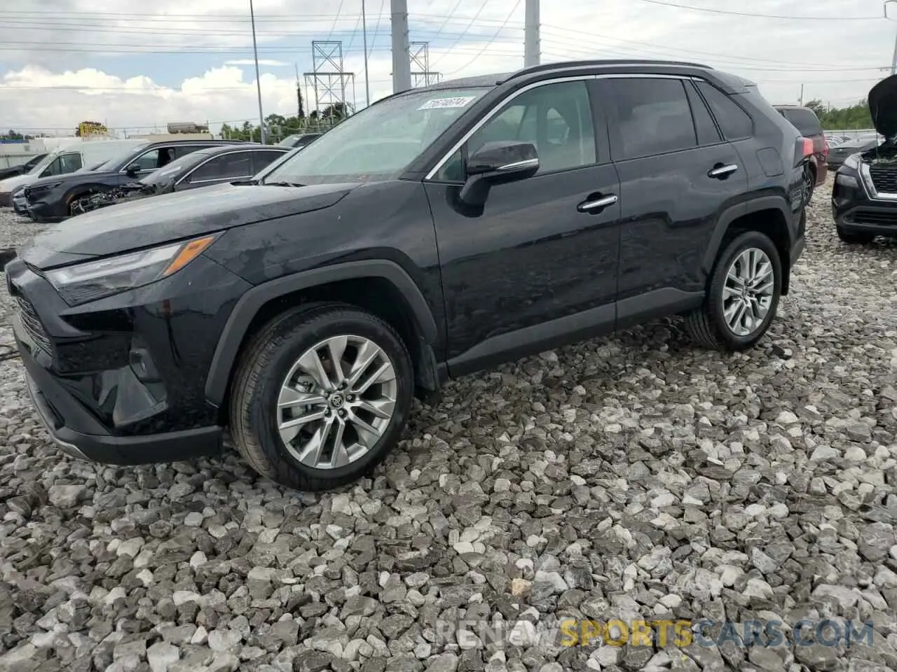 1 Photograph of a damaged car 2T3Y1RFV5RW336565 TOYOTA RAV4 2024