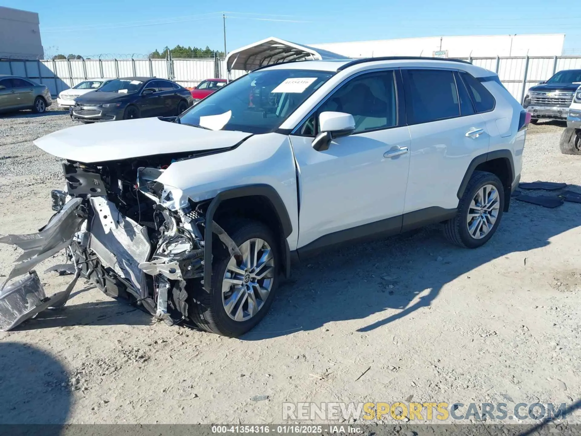 2 Photograph of a damaged car 2T3Y1RFV7RW332579 TOYOTA RAV4 2024