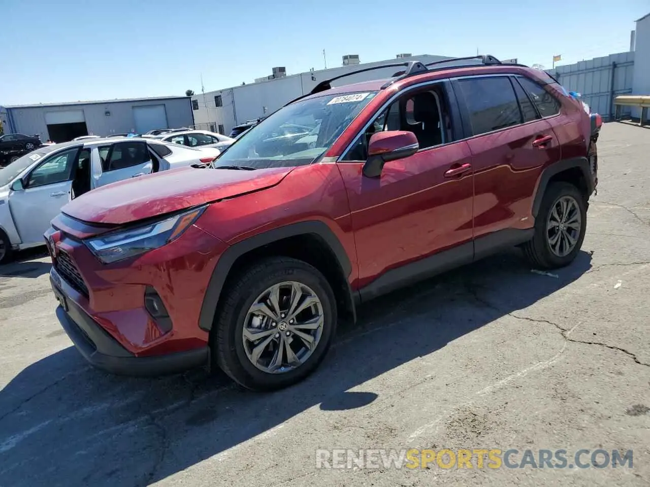1 Photograph of a damaged car 4T3B6RFV0RU155509 TOYOTA RAV4 2024