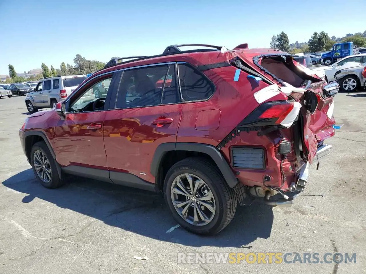 2 Photograph of a damaged car 4T3B6RFV0RU155509 TOYOTA RAV4 2024