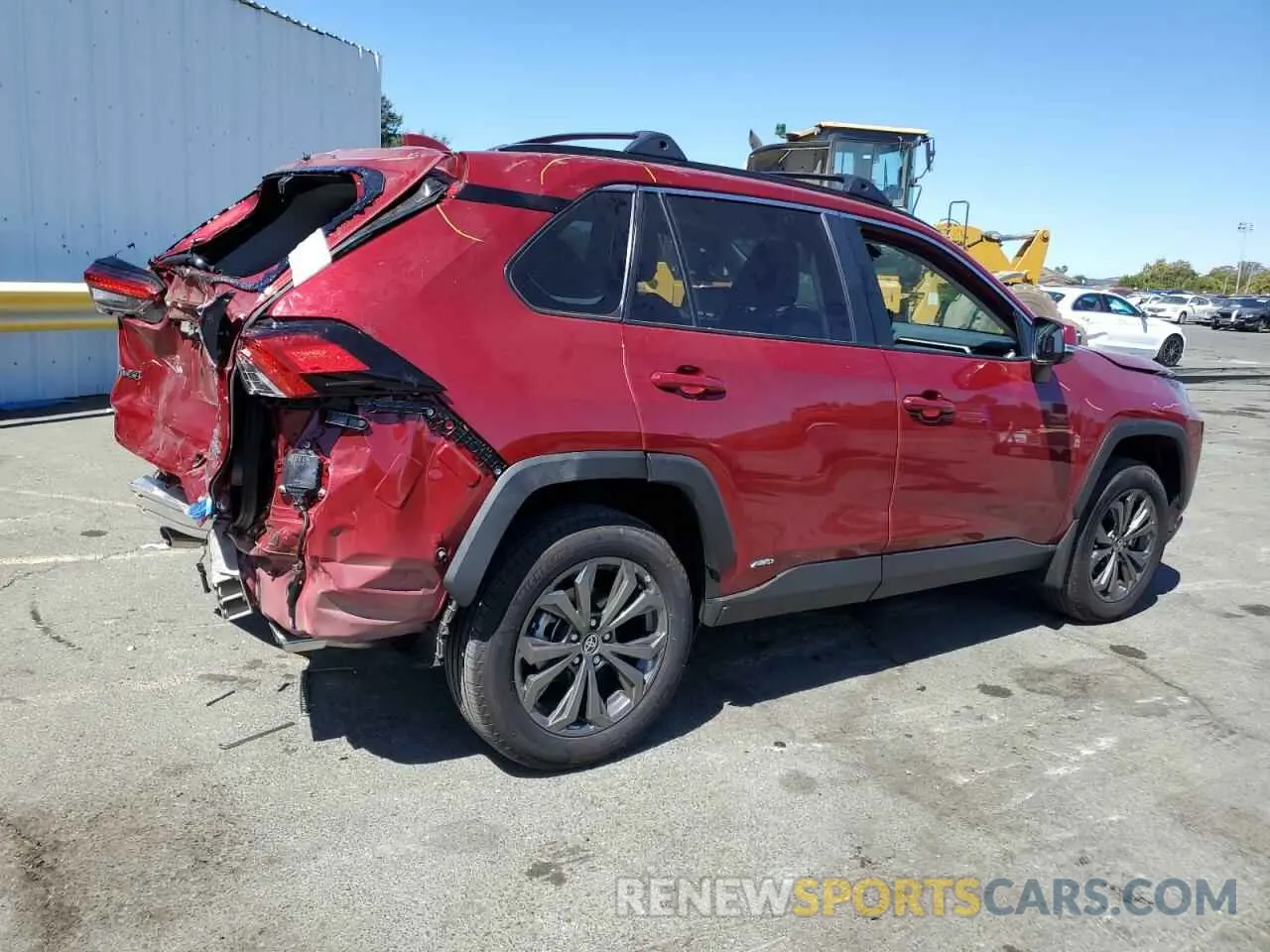3 Photograph of a damaged car 4T3B6RFV0RU155509 TOYOTA RAV4 2024